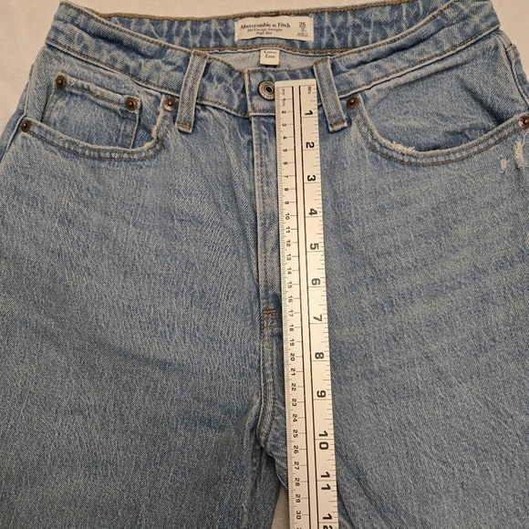 abercrombie and fitch the vintage straight high rise - Picture 5 of 8